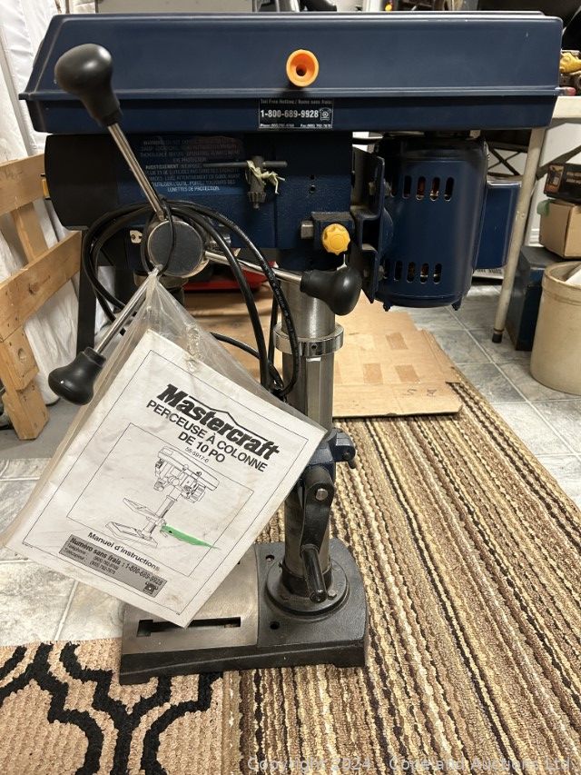Mastercraft Bench Model Speed Drill Press Online Auctions