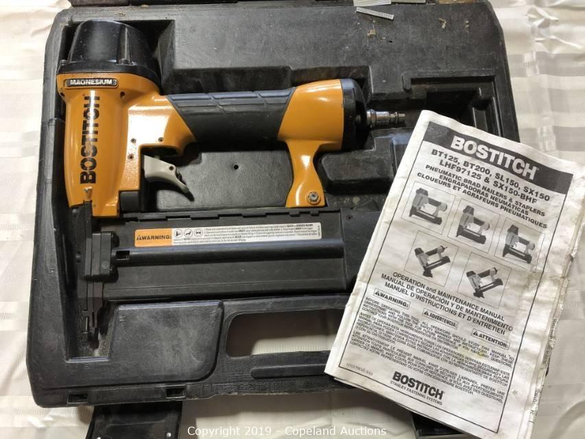 Bostitch Brad Nailer Online Auctions Copeland Auctions